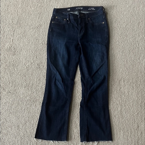 J. Crew Denim - J.Crew Women's Dark Indigo Boot Cut Jeans